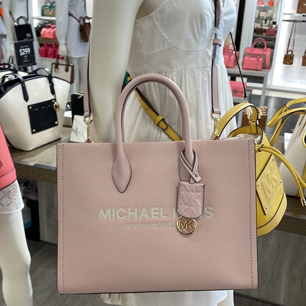 Michael Kors Medium Mirella 35S2G7ZT7L Tote Bag 
Powder Blush Multi
NWT